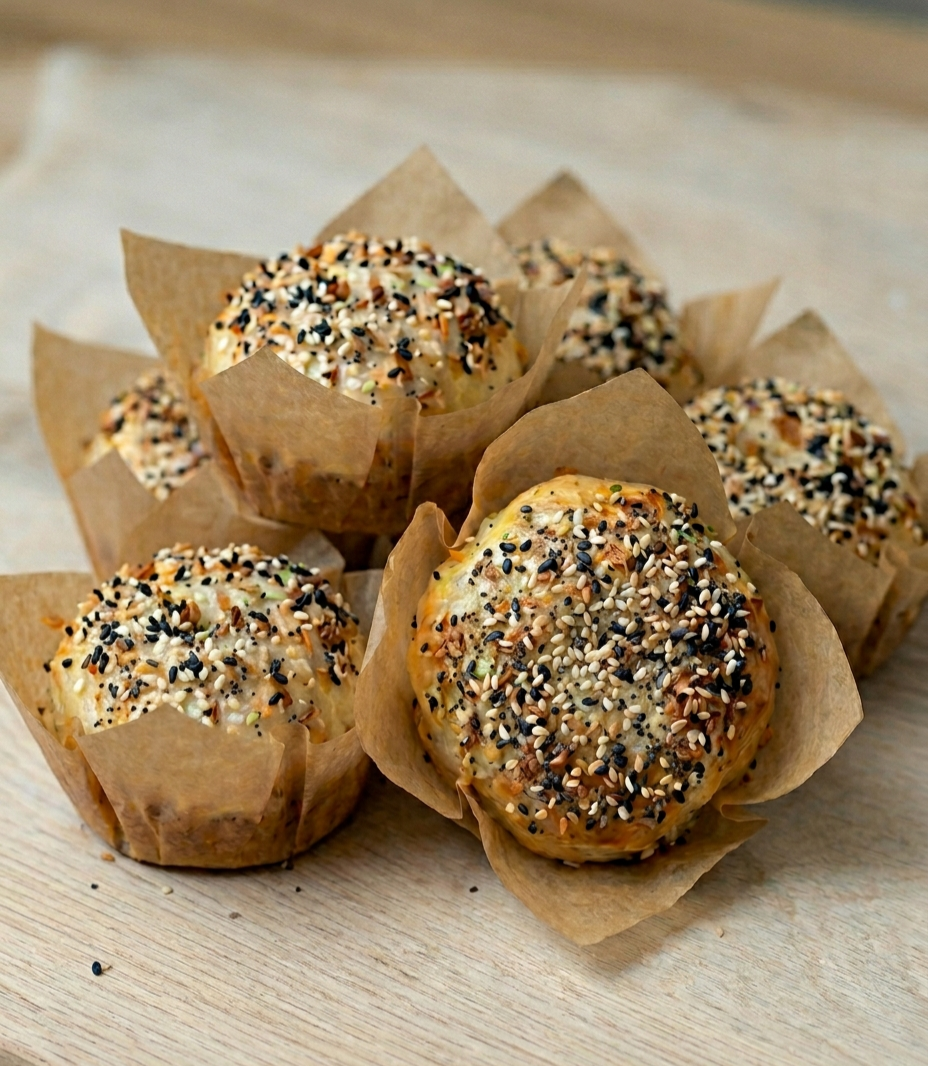 Everything Bagel Rounds-High Protein 6-Pack